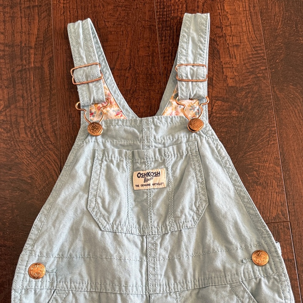 OshKosh B'gosh Sky Blue Kids Overalls